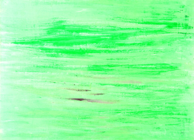 10_René Laubiès, Bahia, 1970, huile sur papier marouflé sur toile, 50 x 68 cm