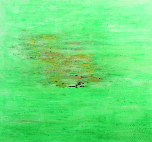 4_Sans titre, 1964, huile sur papier marouflé sur toile, 51 x 54 cm
