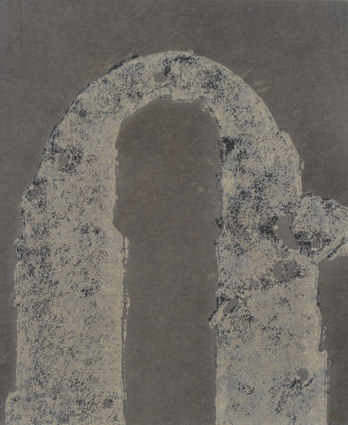 5_N°09910C, Huile sur papier, 2010, 46 x 38 cm
