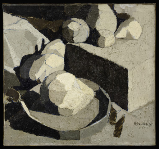 1952, Nature morte, huile sur toile, 35 x 38 cm