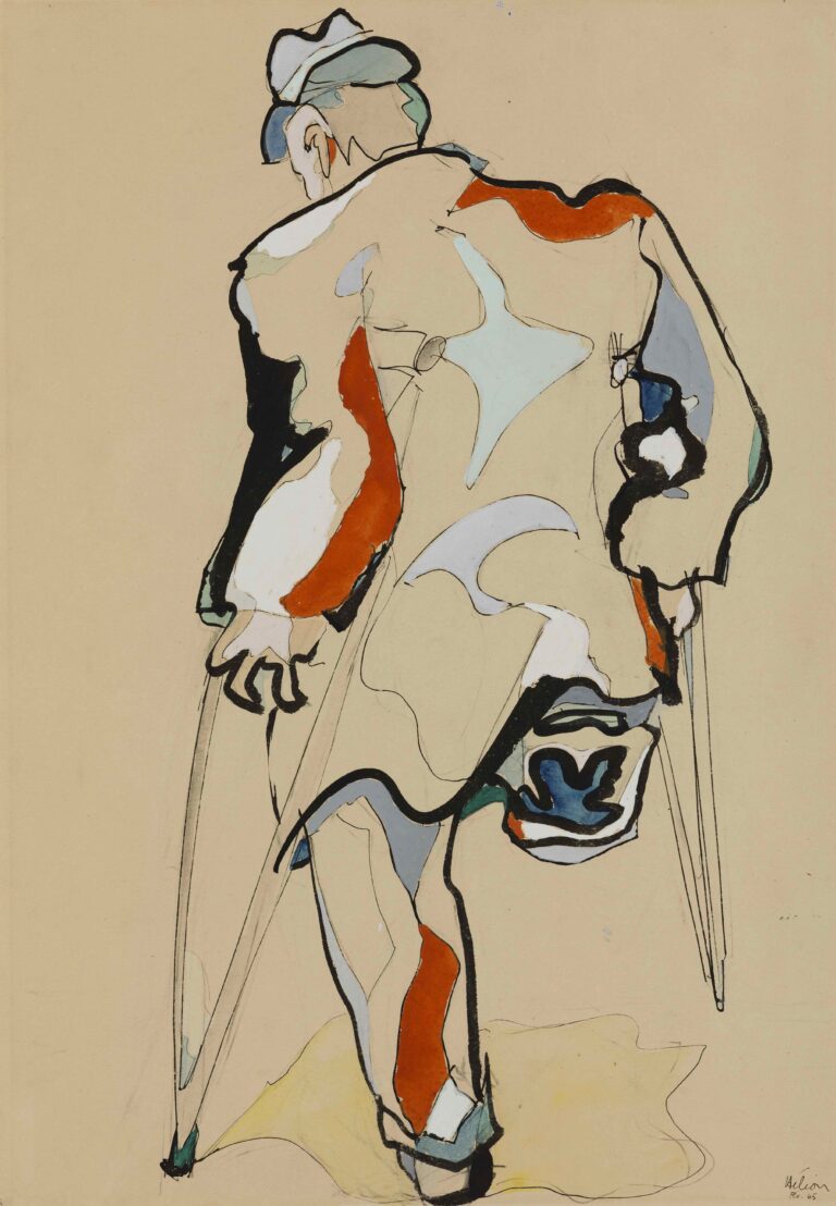 Dessin de Jean Hélion de 1945