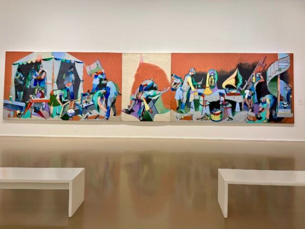 Jean Hélion, Le dernier jugement des choses (triptyque), au MAM Paris